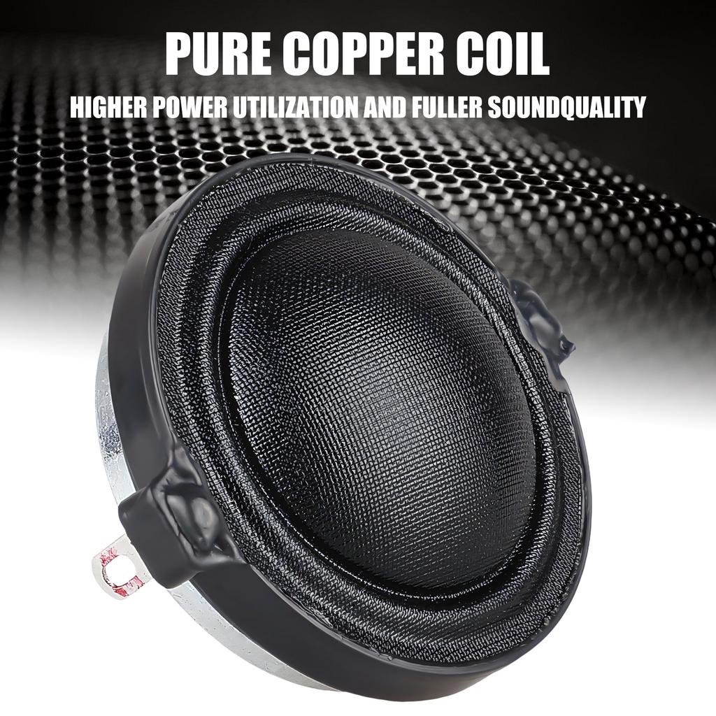 Powerful 20Cored 1.2Inch Silk Dome Tweeter 30mm 15W Speaker Enhances Clear Auditory Sound