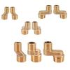 Standard Tee Short Bent Angle Connector Tee Reducing Fitting  Narrow Installation Spaces