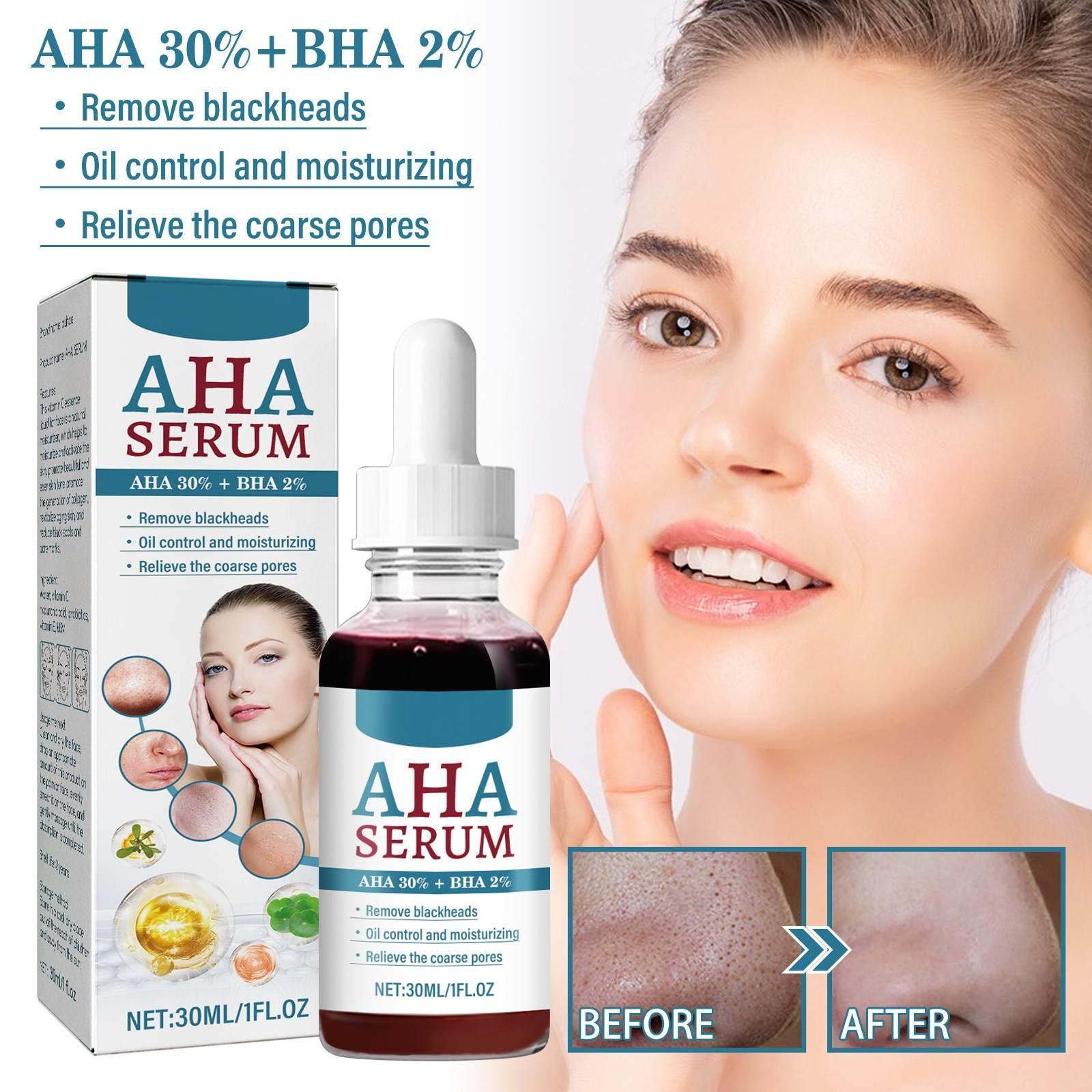 

AHAFruit Acid Отшелушивающая поры, сужающая поры Уход за лицом Разглаживает тонкие линии и морщины Антивозрастная жидкость для лица FruitAcid, 30 мл