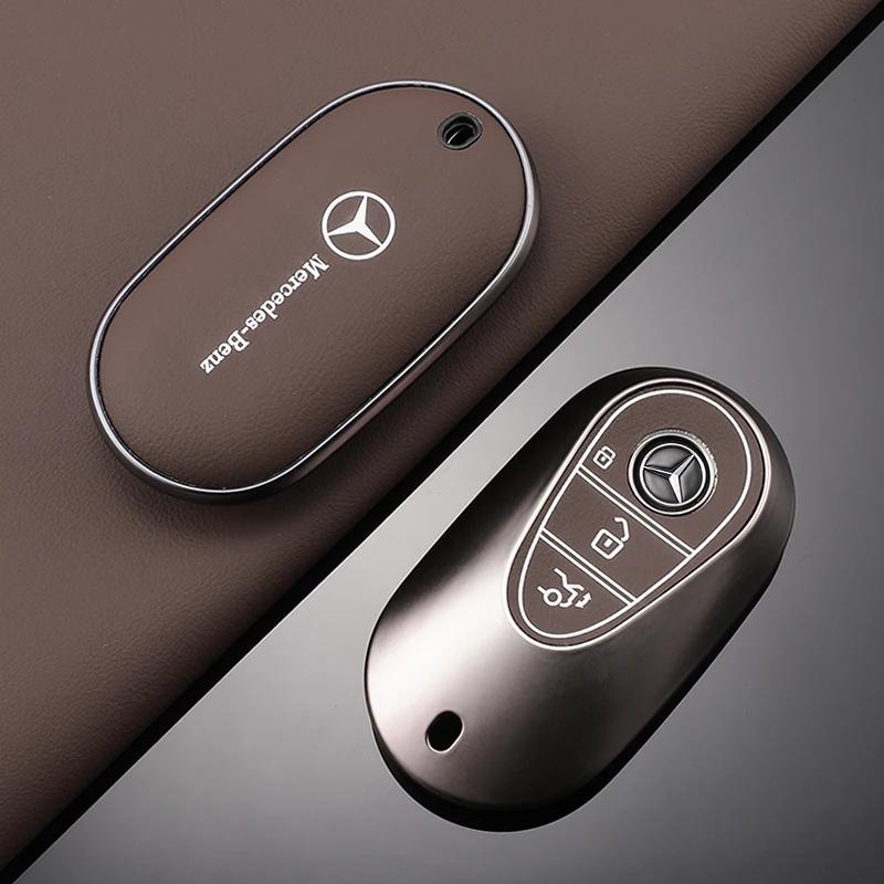 2025 Nowy Nowy TPU Etui Pokrowiec Obudowa Uchwyt na Kluczyk Samochodowy Smart Key Fob Dla Mercedes Benz Klasa C E S GLC W206 W223 W214 E300 C260 C300 S450