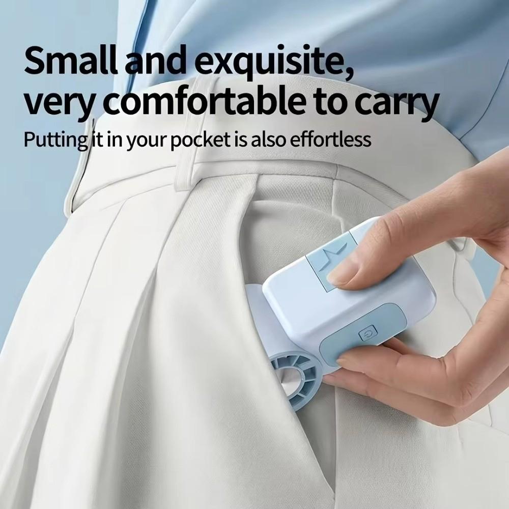 Strong Wind Cooling Small Fan High-Speed Electric Fan Portable Handheld Mini Fan Camping Travel