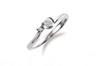 LEGAN Ice Blue Diamond Engagement Size Up Natural Diamond Engagement Wedding Made In Japan Ring, 15, Platinum, 0.1ct Ring, Ring, Women's,