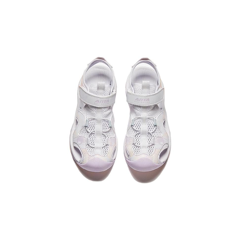 Anta Breathable Lightweight Kids Sandals Kids Footwear White A322426952-2