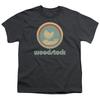 26 Woodstock Bird Circle Kinder Jugend T-Shirt Lizenziert Musik Rockband Tee Anthrazit Unisex T-Shirt