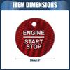 INFINAUTO Engine Start Stop Button Cover Compatible with Ford F-150