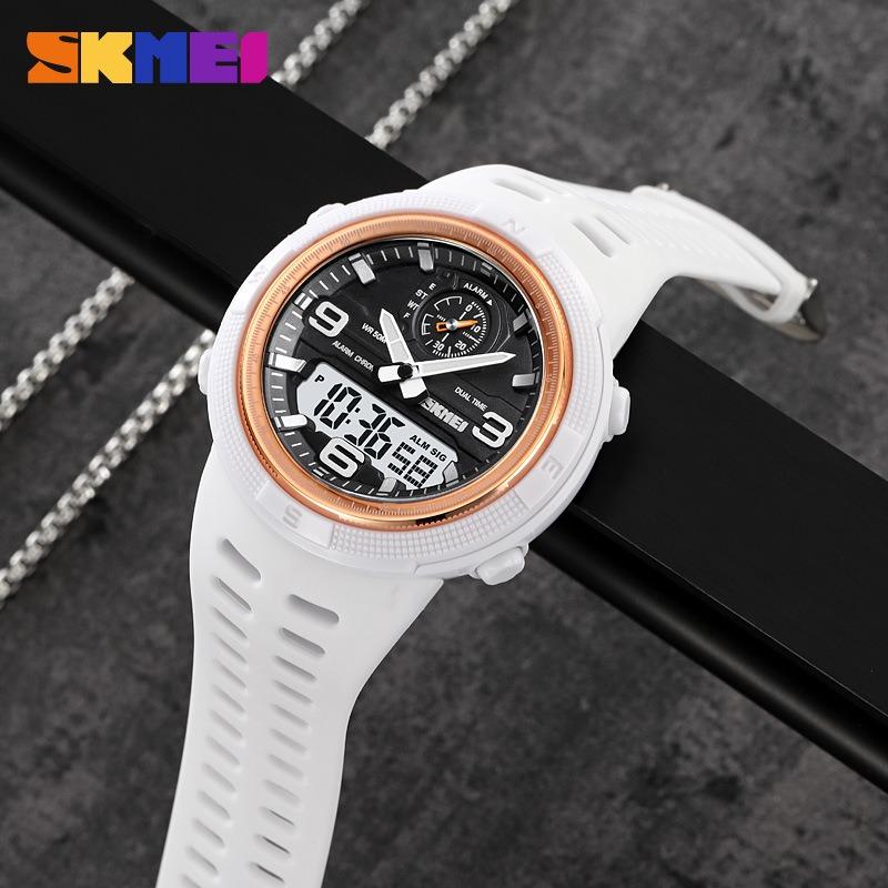 Sports electronic watch Men's dual-display multi-function waterproof high-value electronic watch