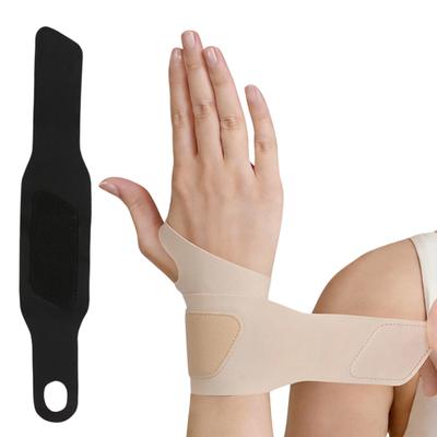 Sports Wrist Brace with Thumb Loop, Men Women Breathable Wrist Support Wrap, Wrist Compression Sleeve for Carpal Tunnel Arthritis Tendinitis Pain