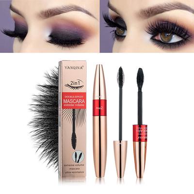 4D řasenka Voděodolná Hustá Curling Délka Nekvetoucí Trvalý make-up Ms.must-have Fiber Mascara