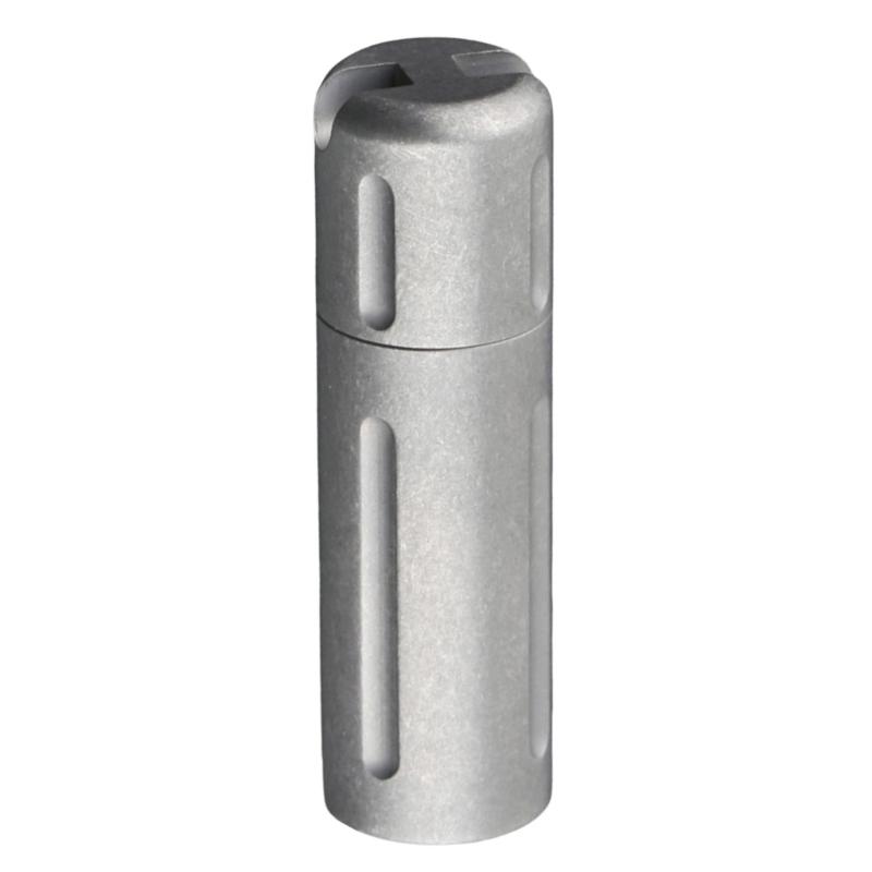 

Waterproofs Pills Box Titaniums Pocket Pills Holder Light Weight Travel Case Medicine Bottles Camping Tool Enduring 1