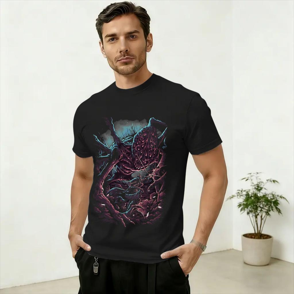 Unisex TShirt Monsters Hunters Palico Wilds Fun 100 Cotton Tees Short Sleeve T Shirt O Neck Clothes Gift Idea