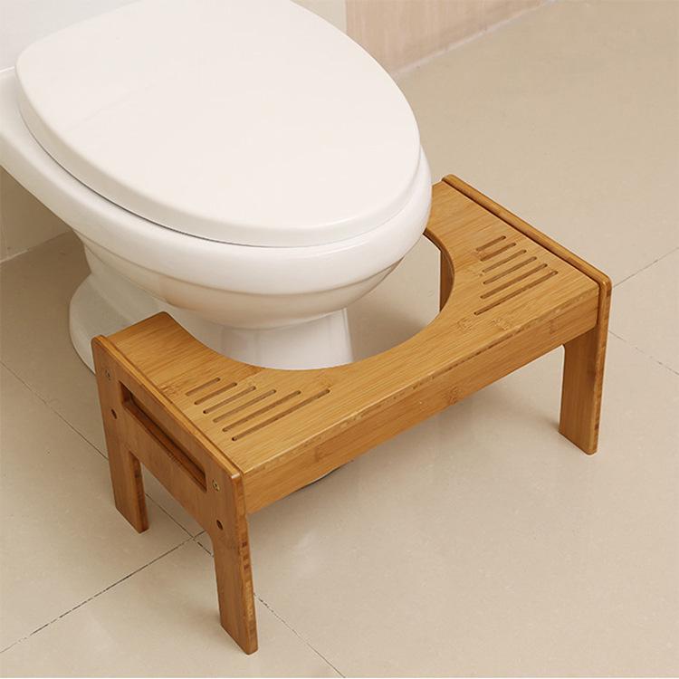 Nan Bamboo Squatting Toilet Stool for Children & Pregnant Women