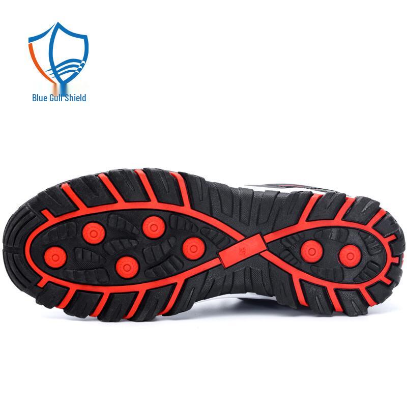 Lan'oudun 8164 Men's Steel Toe Puncture-Resistant Winter Safety Shoes
