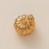 18K Gold Retention Stainless Steel Mushroom Pendant for DIY Accessories