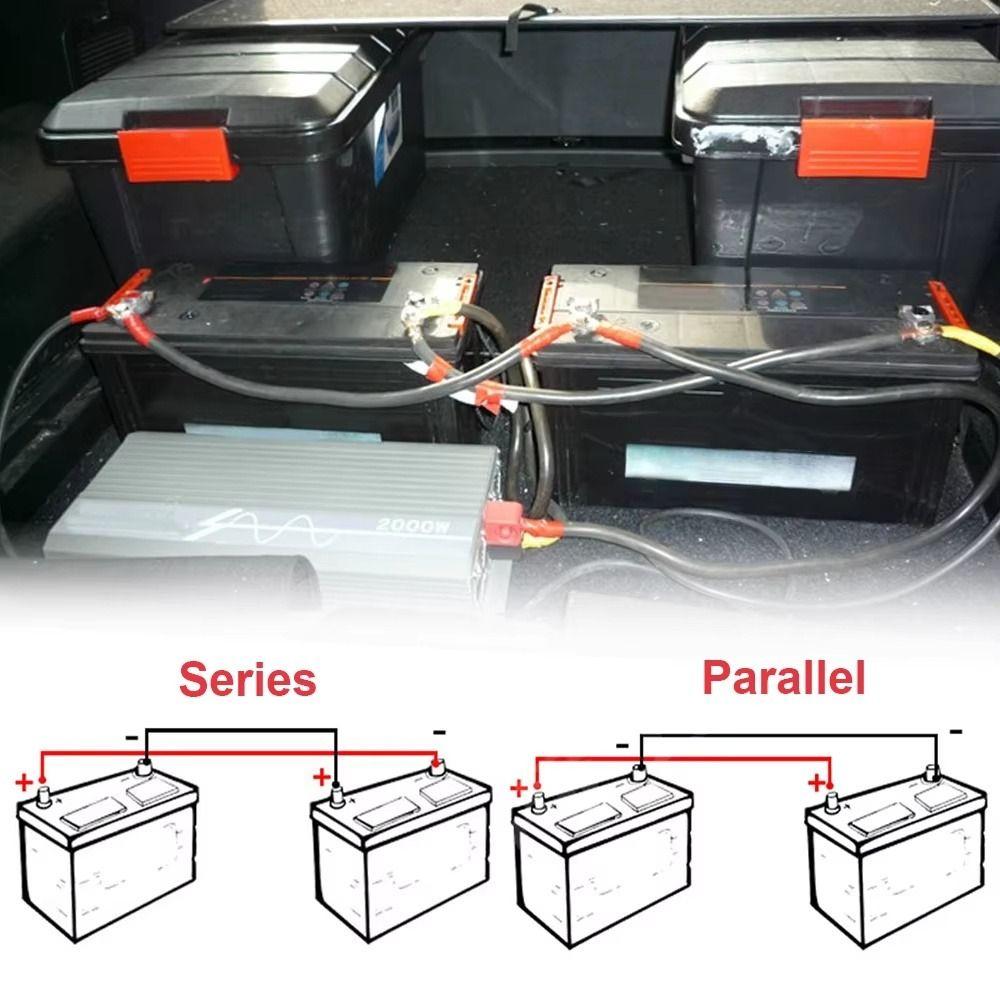 1Pcs Soft Silicone Battery Connection Cable Inverter Battery Cable for Battery Pack Storage