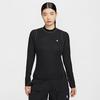 ACG T Shirts Women's Black/Coal Black/Peak White Stand Collar Mod