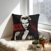 Rock Singer BBilly IIdol Cushion Cover Cozy Velvet Throw PillowSoft Warm Cushion For Sofa Bed
