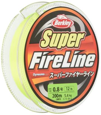Berkley Super Fire Line, 0.812lb, 200m, Green, PE LineSuper Line
