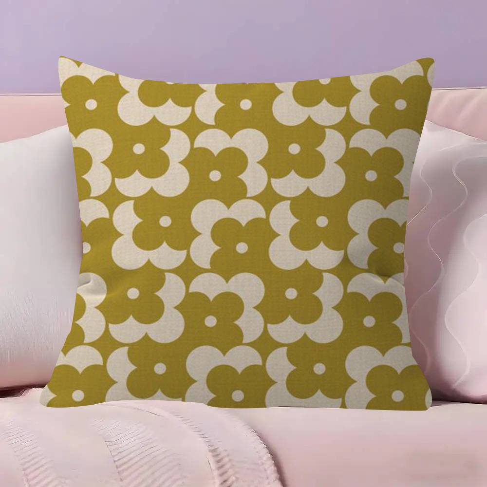 Classic Brand O-O-Orla Kiely Pillow Cover For Bedroom Room And Living Room Sofa Decorative Cushion Cover