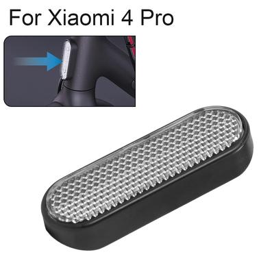 Tube réfléchissant avant de sécurité pour trottinette électrique, bande réfléchissante d'avertissement nocturne en ABS pour Xiaomi 4 Pro, pièce décorative de rénovation