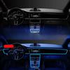 Car Interior LED USB Light Strip - Atmosphere & Cold Lighting, Wireless Installation
