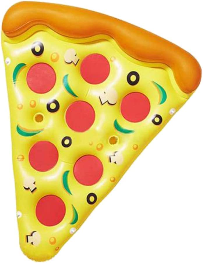 MS Partner Pizza Float, Adult Swimming Ring, for Beach, Pool, and Water Play