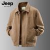JEEP SPIRIT Men's Washed Cotton Casual Jacket