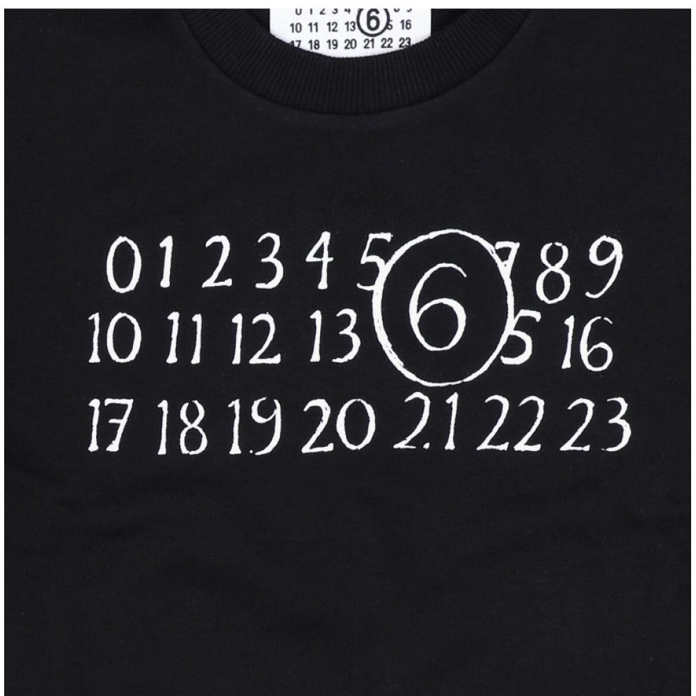 Maison Margiela Kids Sweatshirt  Adult Wearable  M61009 Mm02x M6900 Mm6 Numbered