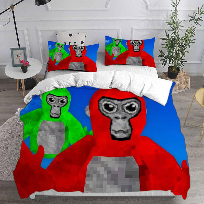 Gorilla Tag Bedding Sets Comforter Quilt Bed Cover Duvet Cover Pillow Case 2-3 Pieces Sets Bedroom Decoration Home Supplies