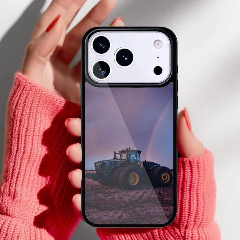 Farm Tractor Phone Case for iPhone 17 16 15 14 13 Pro Max Back Cover for 12 11 Pro Coque