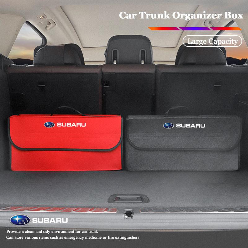 Car Trunk Storage Bag Large Capacity Foldable Organizer Box For Subaru Impreza Forester Legacy WRX STI BRZ XV Outback Crosstrek YY3