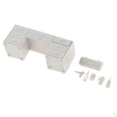 1/35 Resin Model Soldier Scene Table Accessories Toys