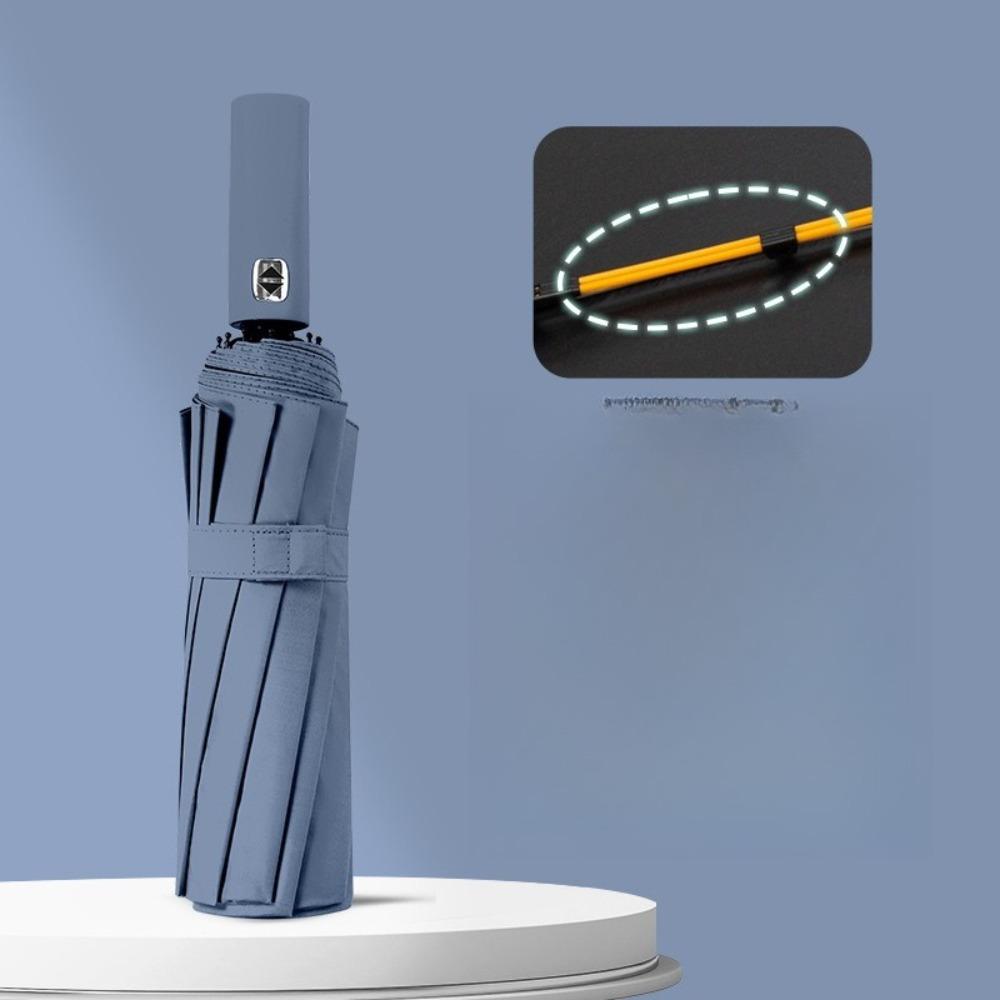 Parapluie automatique pliable en 24 parties pour femmes - Parasol anti-soleil, anti-pluie et anti-UV