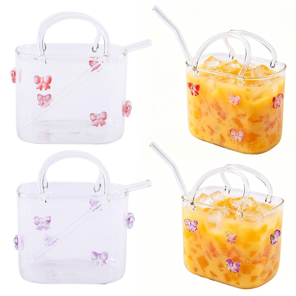 Bolsa Vasos para Beber Creativos Lindos Hechos a Mano Únicos Bolsos de Mano Floreros para Centros de Mesa Dormitorio Oficina Mesa Decoración