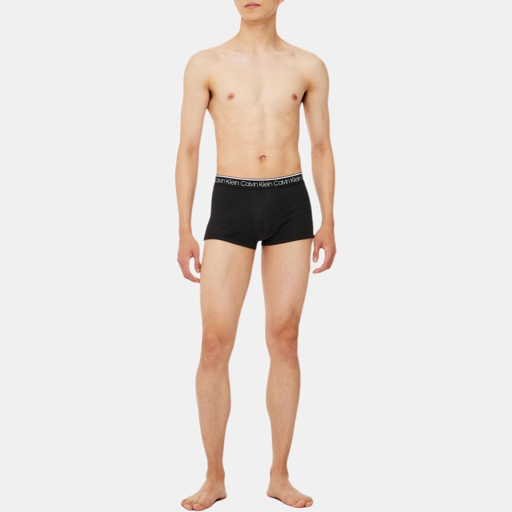 Calvin Klein Confezione da 3 Boxer Brief a Vita Bassa Confortevoli Intimo Uomo Nero NP2680O-UB1
