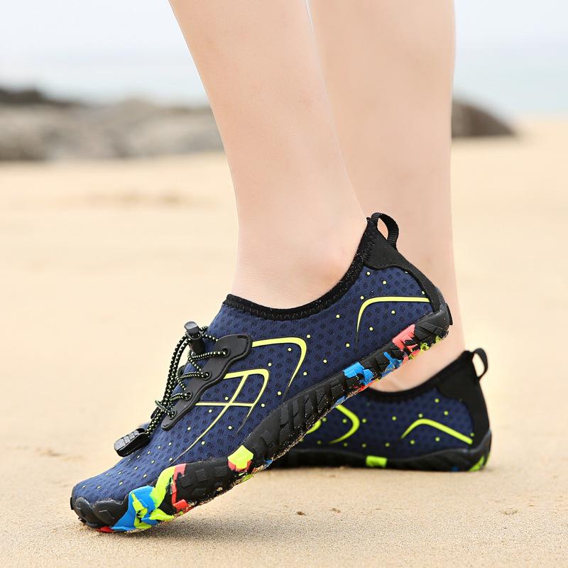 

Новые туфли для ручья, обувь для прыжков со скакалкой, обувь для йоги, обувь для плавания босиком, обувь для пар на пляже 47 синий