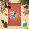 Adventure Time (19) Theme Beach Towel Sand Resistant Soft And Comfortable Suitable For The Pool Camping Yoga And Diving A Travel
