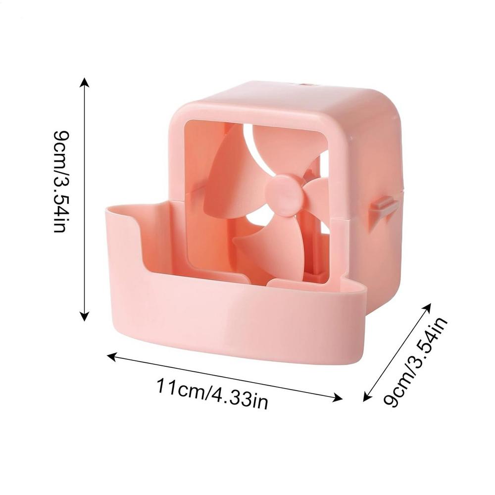 Fan Mist Cooling Adapter Quick Cooling Floor Fan Household Hangable Ice Box Attachment Portable Fan Refrigeration Accessories