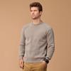 JEEP Men's Embroidered Fleece-Lined Sweater