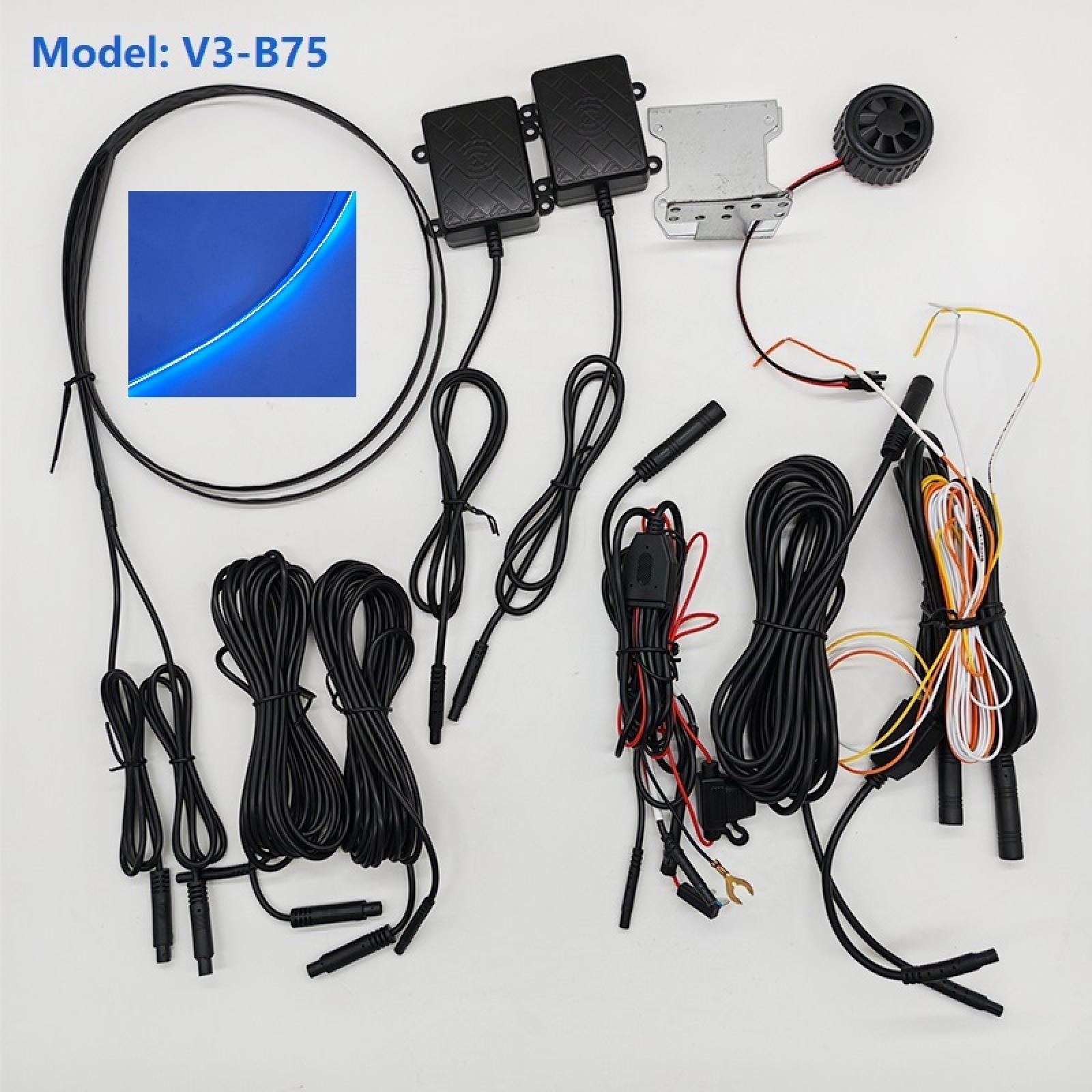 

Универсальный 24 ГГц миллиметровый радар BSD система обнаружения слепых зон 20 м помощь при смене полосы движения с подсветкой полосы предупреждающего света