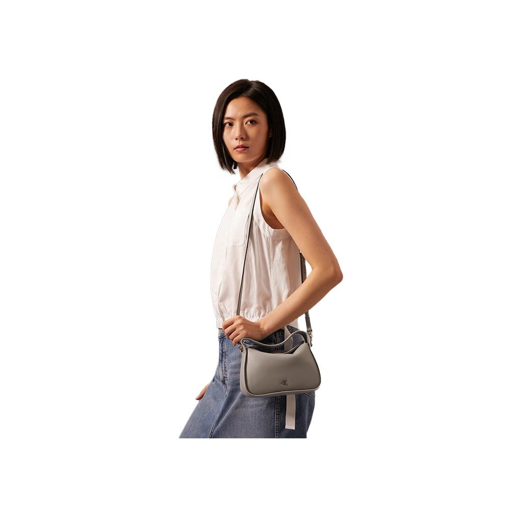 New CALVIN KLEIN Synthetic Material Crossbody Bag Regular Women's Urban Gray DH3714-CI1