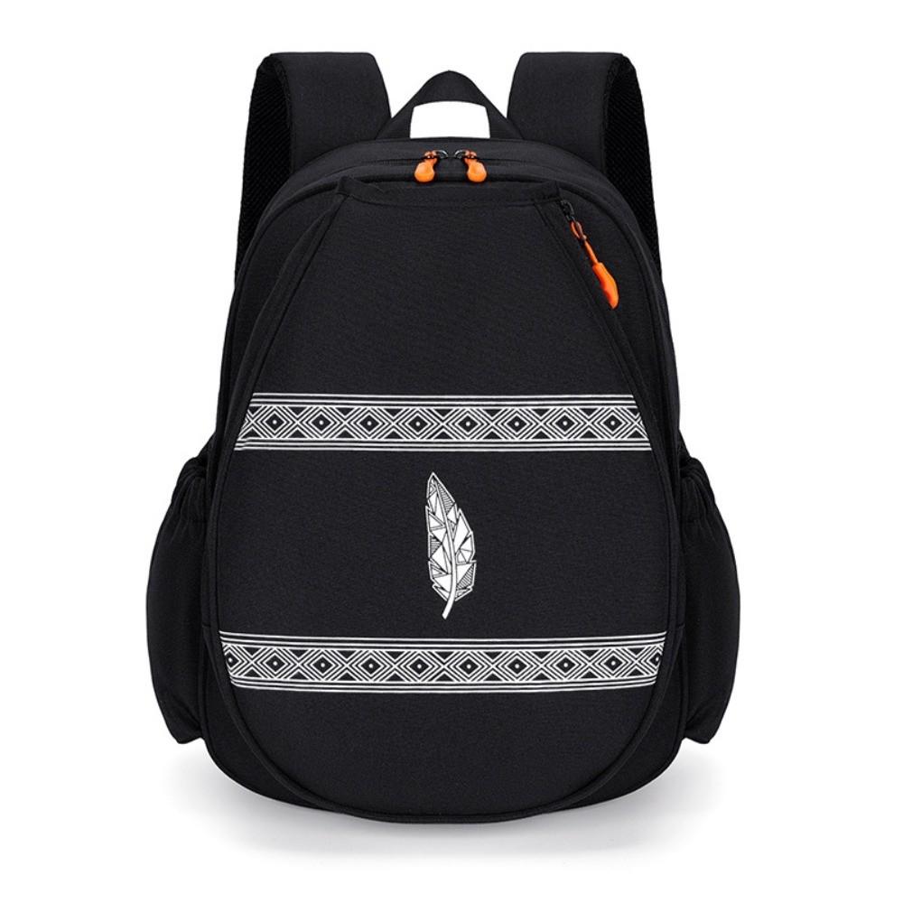 

Large Capacity Pickleball Racket Bag with Shoes Compartment Gym Fitness Pack чорний