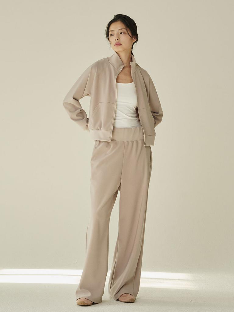 NOUVE Stretch Jersey Pants - Beige
