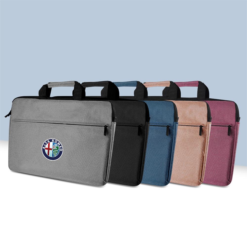 YYCE3 16 Inch Laptop Tas Sleeve Hoes Schouder Handtas Notebook Pouch Aktetassen Voor Alfa Romeo Giulia Sportiva MiTo Giulietta 156 159