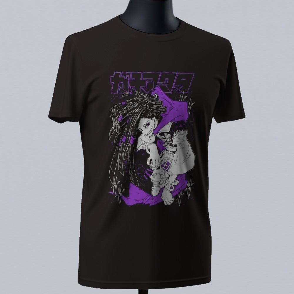 Jabber Wonger Gachiakuta T-Shirt Anime Tee Unisex Black Cotton S-5XL