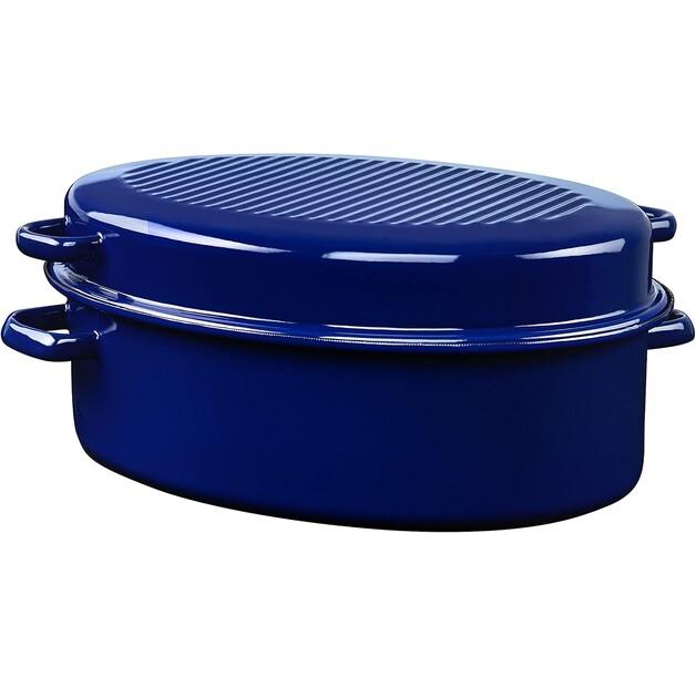 

Жаровня Riess овальная голубая 38 см (0160-012)