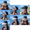 Summer Foldable Sun Hat With Breathable Straw And Stylish Design For Women