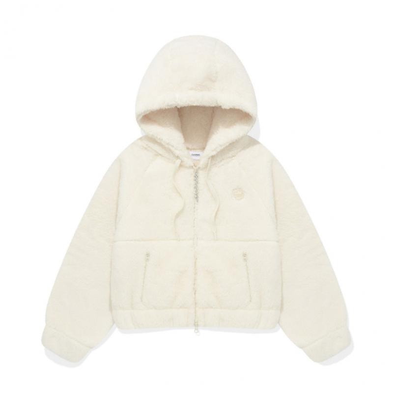 Covernot Femei Hanorac Sherpa Jachetă cu Fermoar Co2303jk71 Iv Na