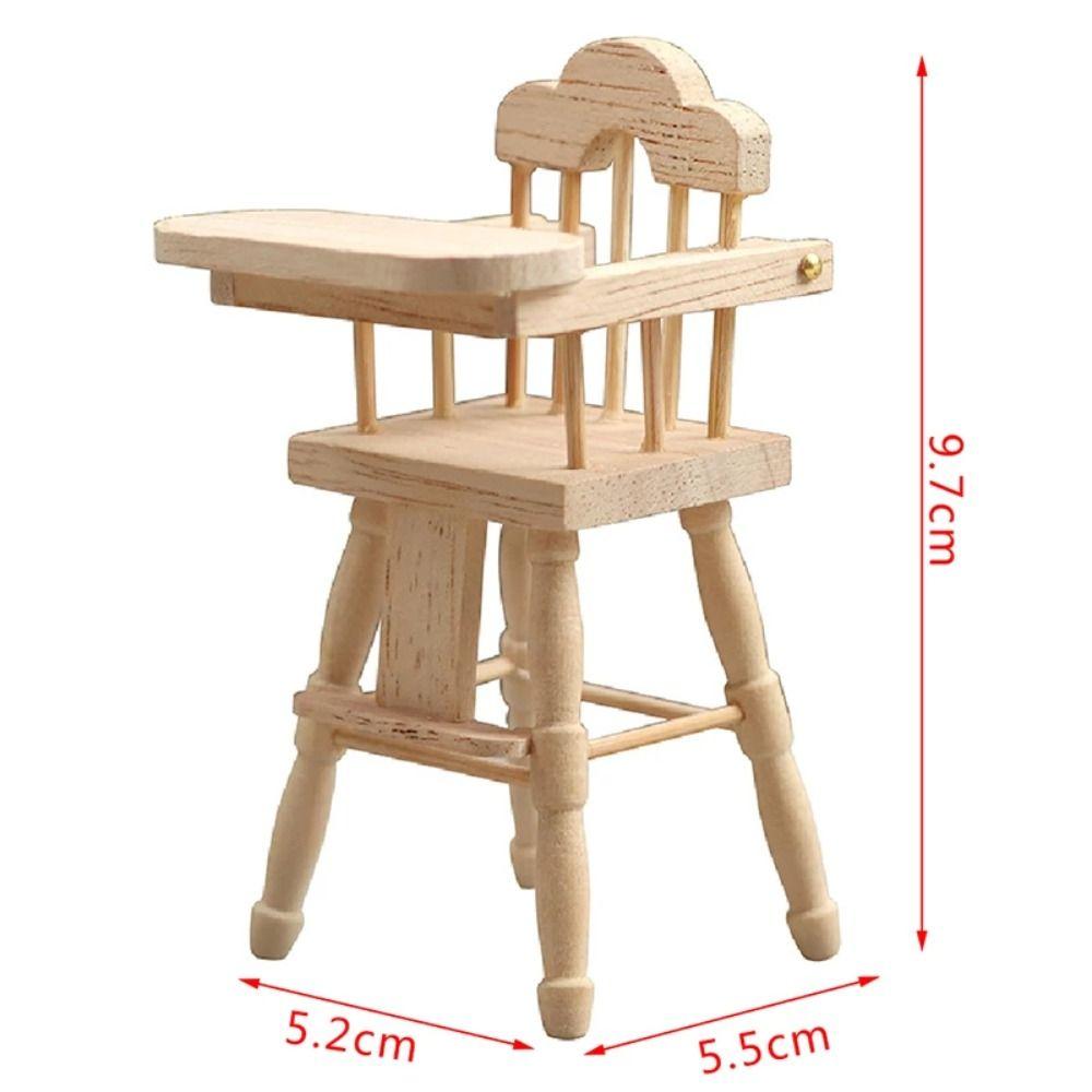 Dollhouse Simulation Dining Chair Model Simulation Dollhouse Furniture  Dollhouse Decor