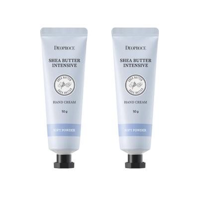 Deoproce Shea Butter Intensive Hand Cream Pó Suave 50g*2Pcs/4Pcs/8Pcs