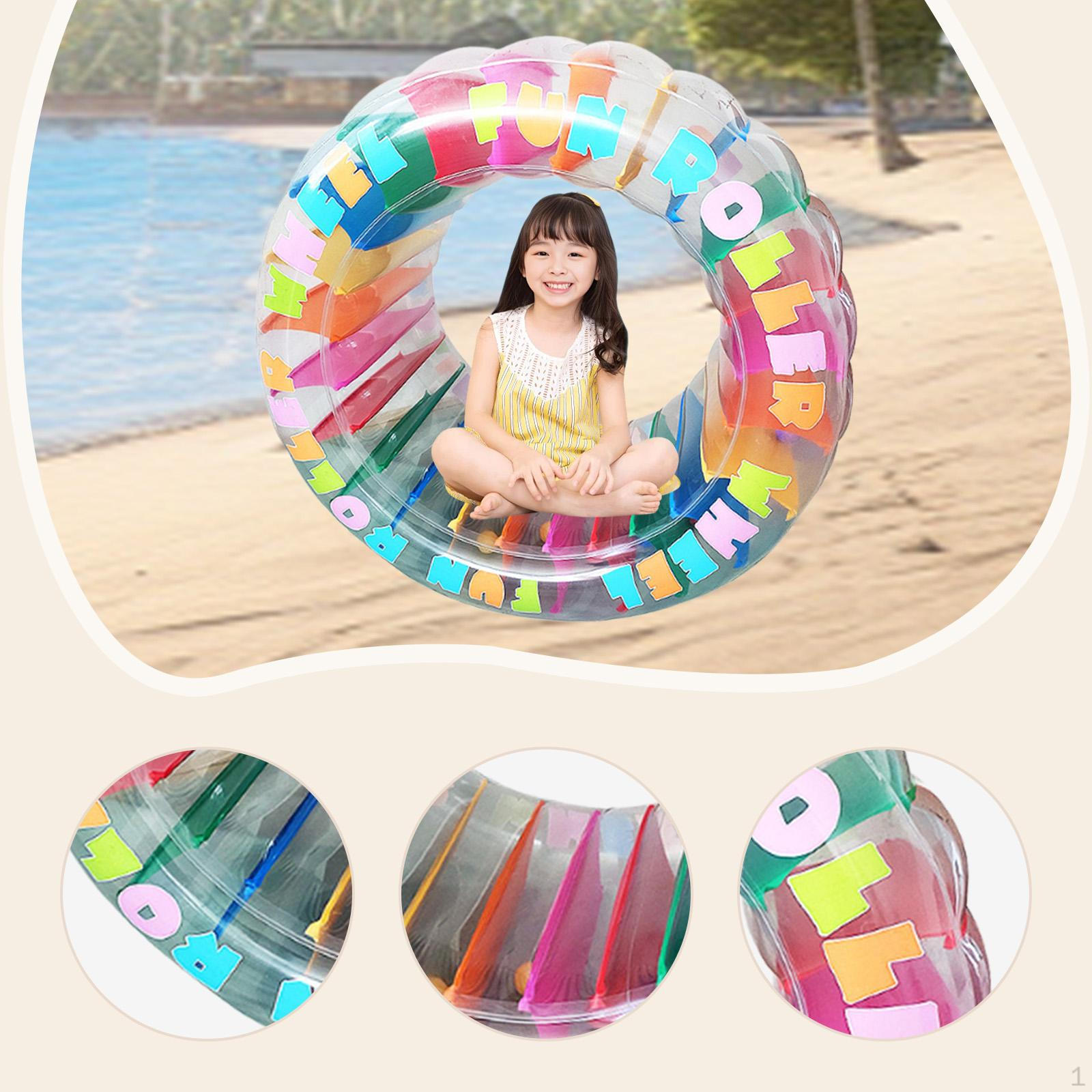 

Надувное Водное Колесо Пляжный Поплавок Ролик Практичный для Детского Плавания